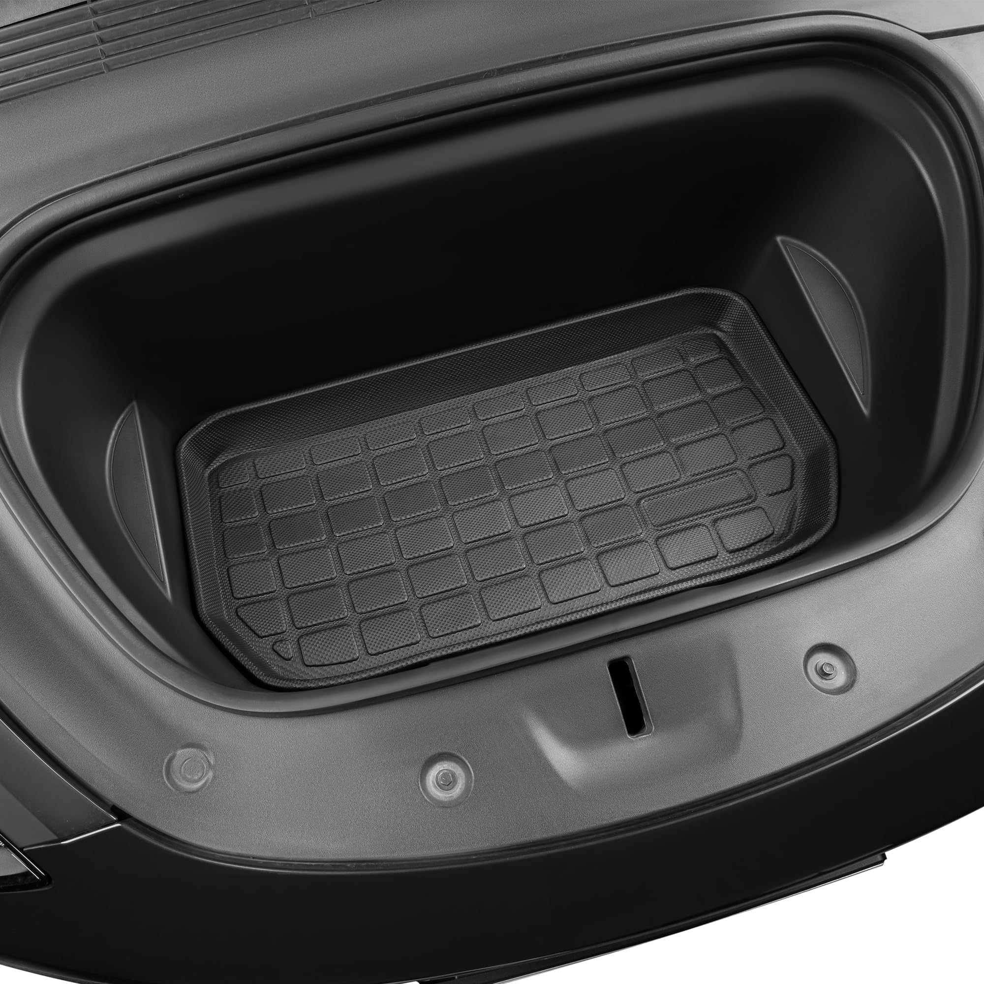 SUPER LINER Tesla Model Y 5 Seat 2021-2025 Floor Mats 6-Piece Set | Extra-Thick TPE All-Weather Floor & Cargo Liners | Pet & Child-Friendly Custom Fit Interior Accessories (Not Fit 7-Seat)