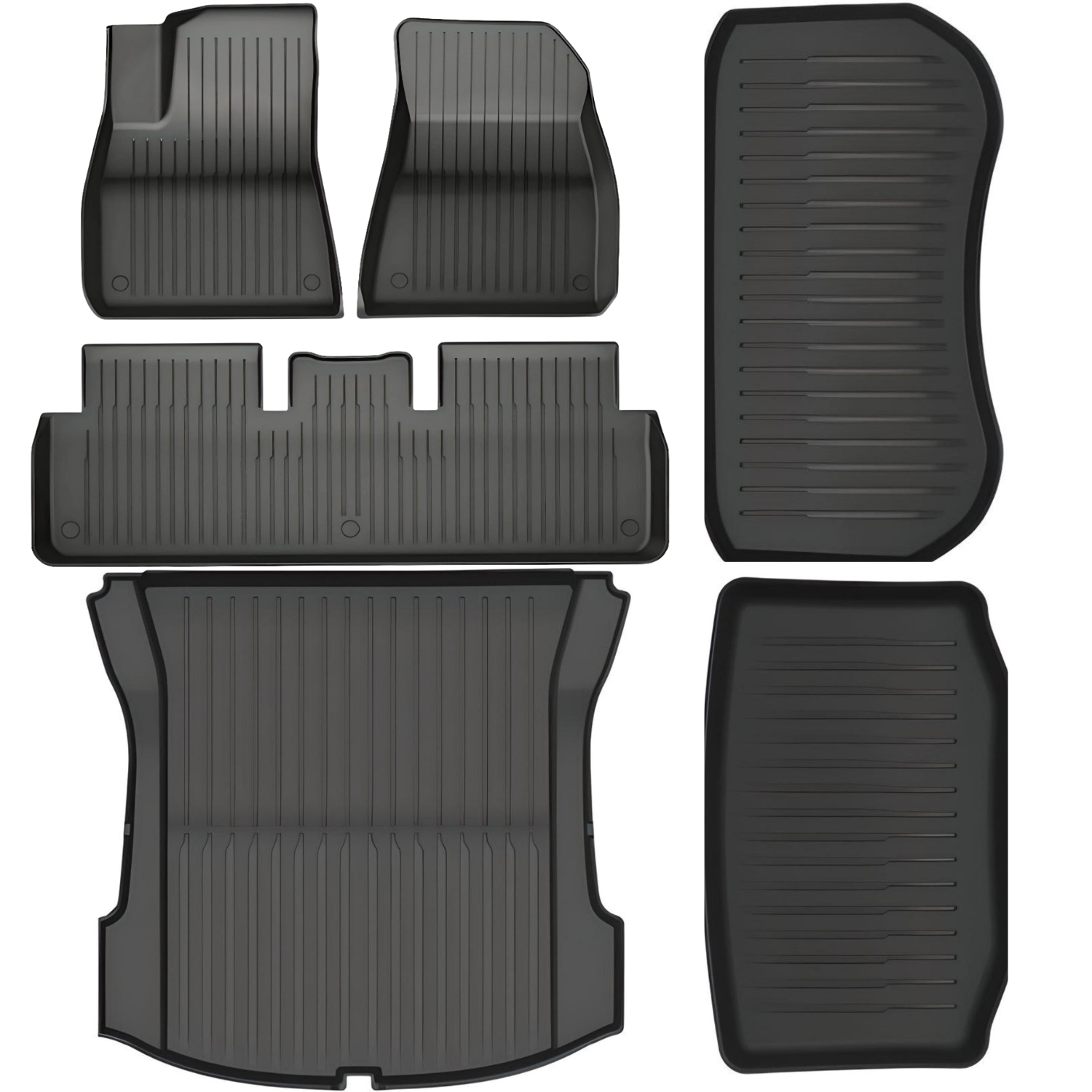 Car Floor Mats Interior Protection for Tesla Model 3 2022, 2021 Accessories  - China Trunk Mat, TPE Car Mat